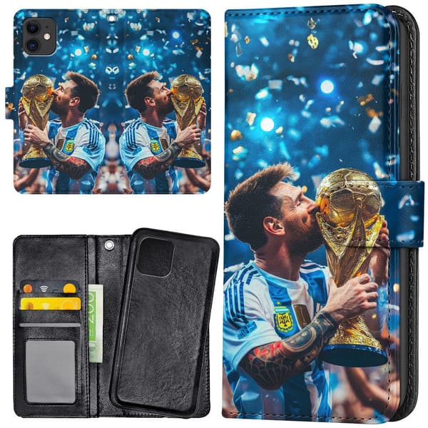 iPhone 11 - Lompakkokotelo/Kuoret Messi