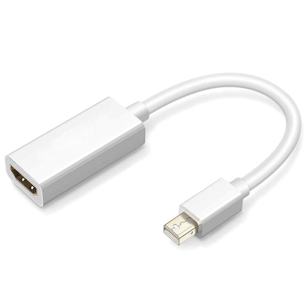 Mini Displayport till HDMI Adapter - 1080p Vit