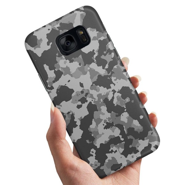 Samsung Galaxy S6 Edge - Skal/Mobilskal Kamouflage