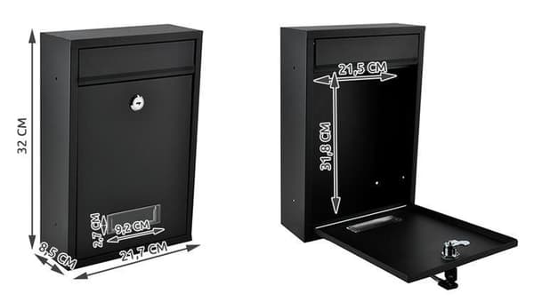 Postilaatikko Lukolla – Postilaatikko Black