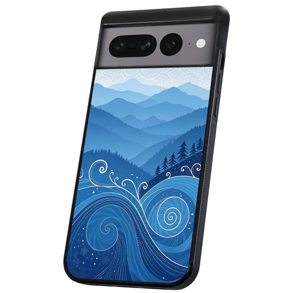 Google Pixel 7 Pro - Skal/Mobilskal Blue Hills
