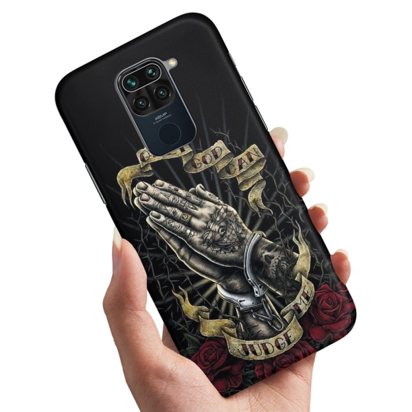 Xiaomi Redmi Note 9 - Cover/Mobilcover Only God Can Judge Me