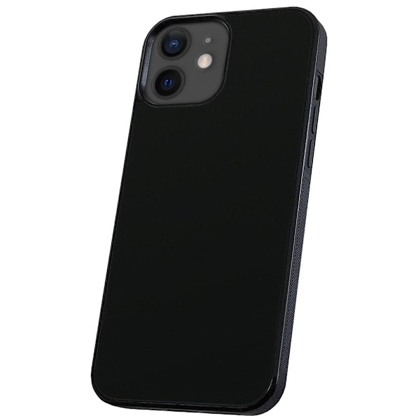 iPhone 12 Mini - Deksel/Mobildeksel Svart