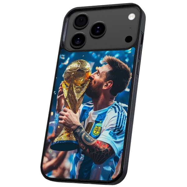 iPhone 17 / 18 Pro Max - Deksel/Mobildeksel Messi