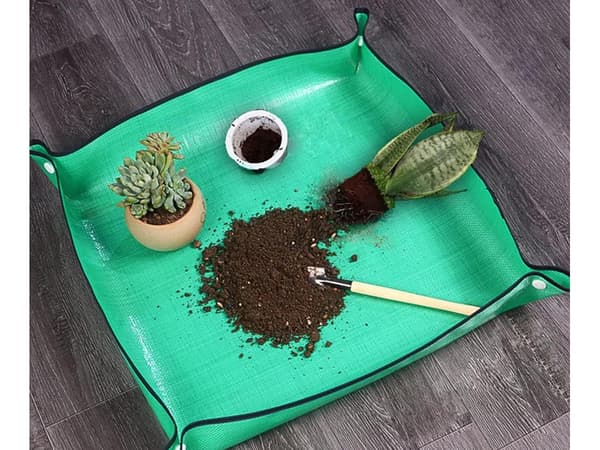 Planteringsmatta stor - För omplantering av blommor