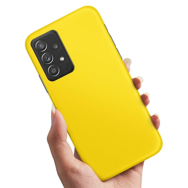Samsung Galaxy A52/A52s 5G - Kuoret/Suojakuori Keltainen Multicolor