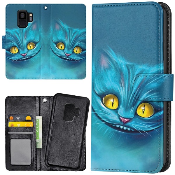 Samsung Galaxy S9 - Lompakkokotelo/Kuoret Cat