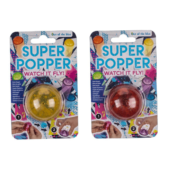 Super Popper / Hoppande Loppa - Leksak multifärg