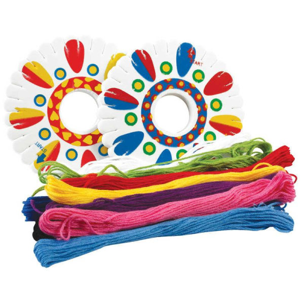 DIY Friendship Bracelet Kit - Lag dine egne armbånd Multicolor