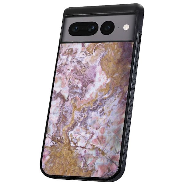 Google Pixel 9/9 Pro - Deksel/Mobildeksel Marmor