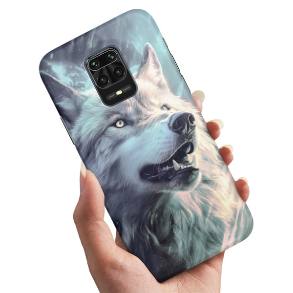 Xiaomi Redmi Note 9 Pro - Cover/Mobilcover Wolf