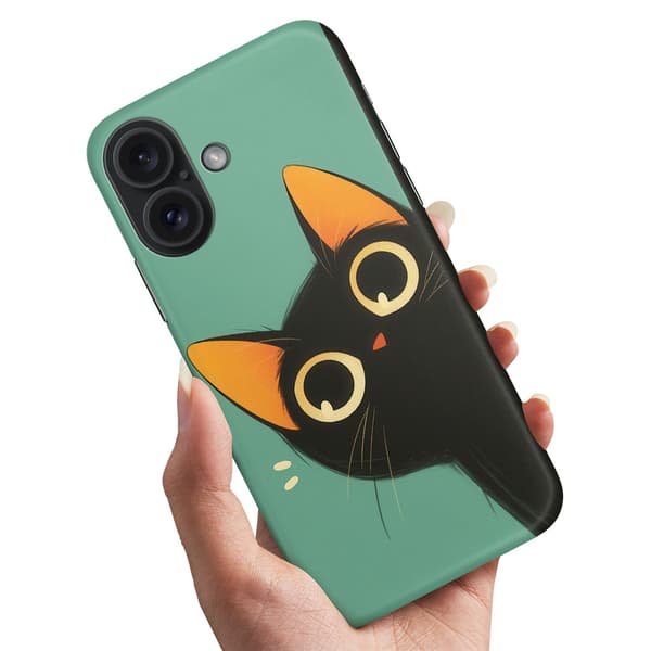 Cover / Mobilcover til iPhone 16 - Cat
