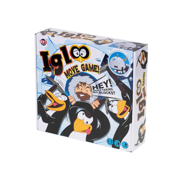 Skicklighetsspel bygga igloos pingviner