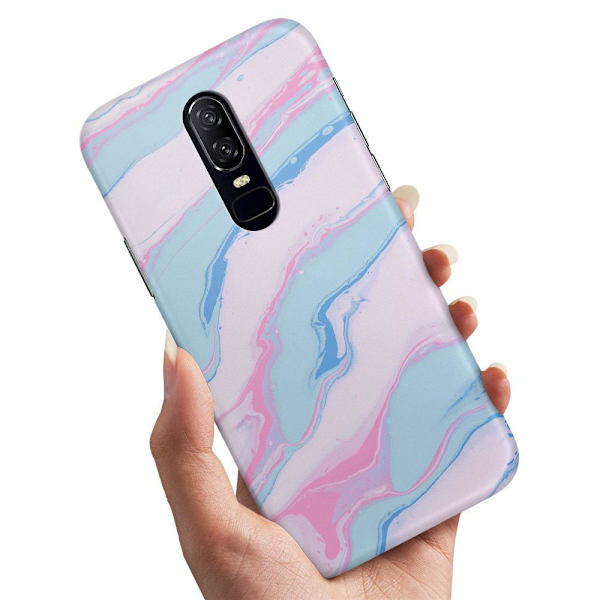 Deksel / Mobildeksel til OnePlus 8 - Marmor Multicolor