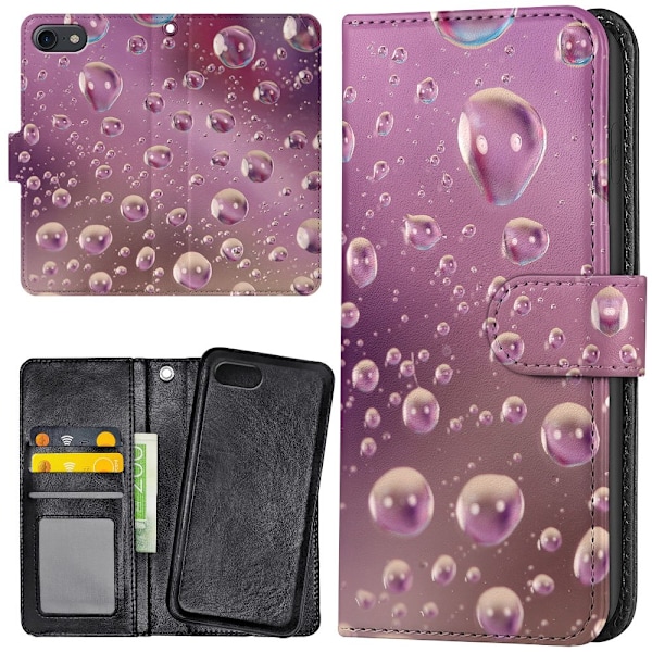 iPhone 16e/17e - Lommebok Deksel Bobler