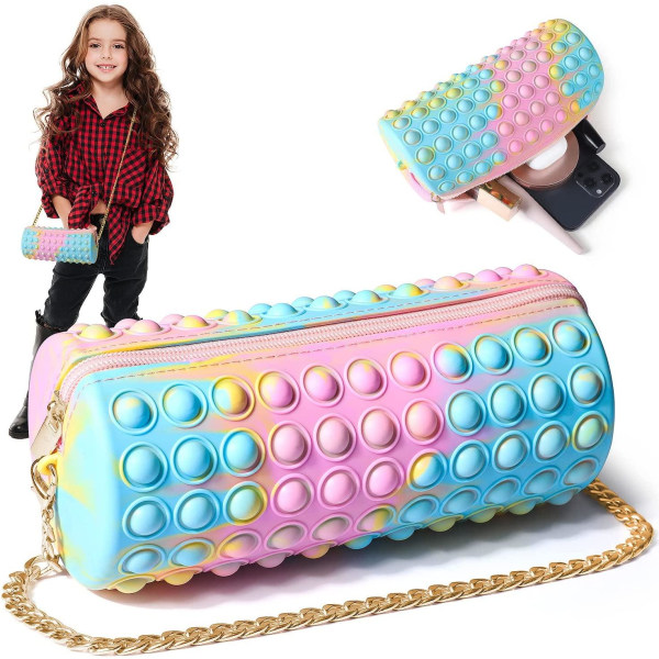 Väska Pop It Fidget Toys - Leksak / Sensory - Axelremsväska multifärg a13f  | Multicolor | 265 | Fyndiq