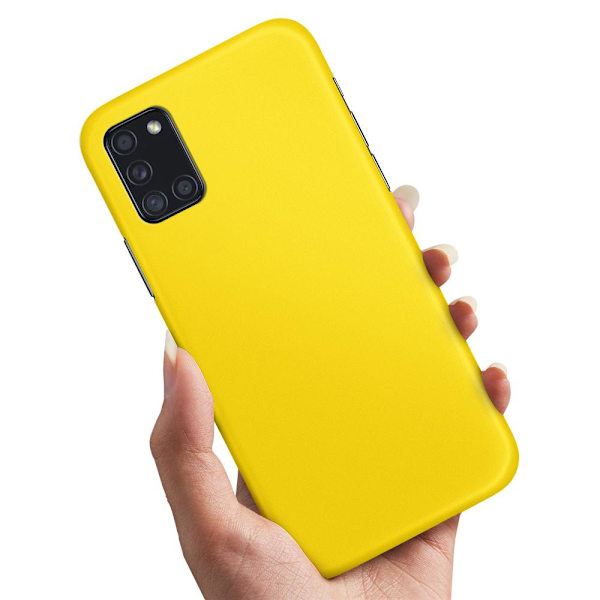 Samsung Galaxy A31 - Skal/Mobilskal Gul Gul