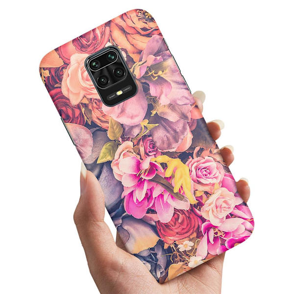 Deksel / Mobildeksel til Xiaomi Redmi Note 9 Pro - Roser