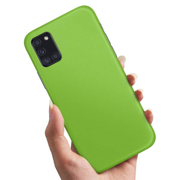 Samsung Galaxy A31 - Deksel/Mobildeksel Limegrønn Lime green