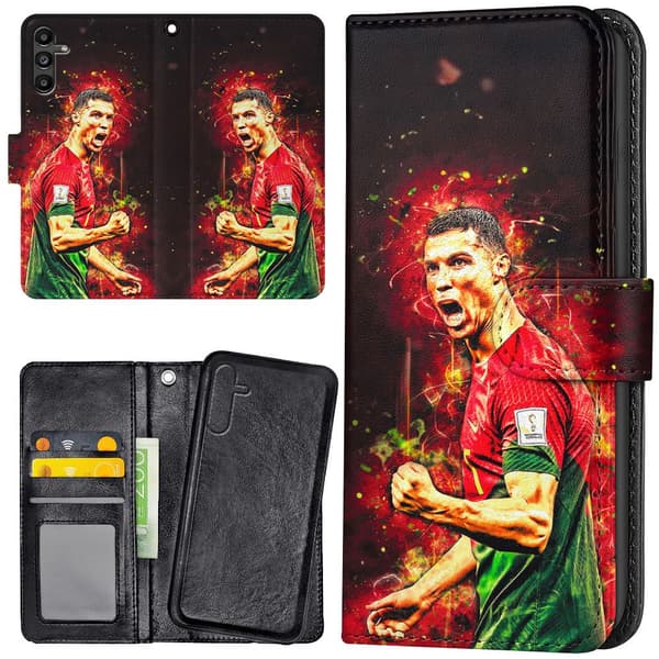 Samsung Galaxy S26 FE - Plånboksfodral/Skal Ronaldo