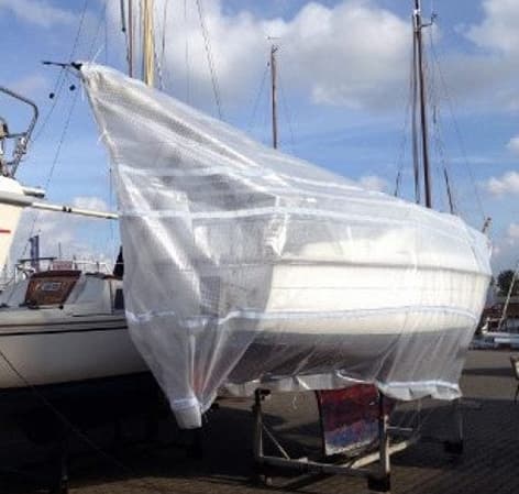 Presenning 6 x 8 m transparent