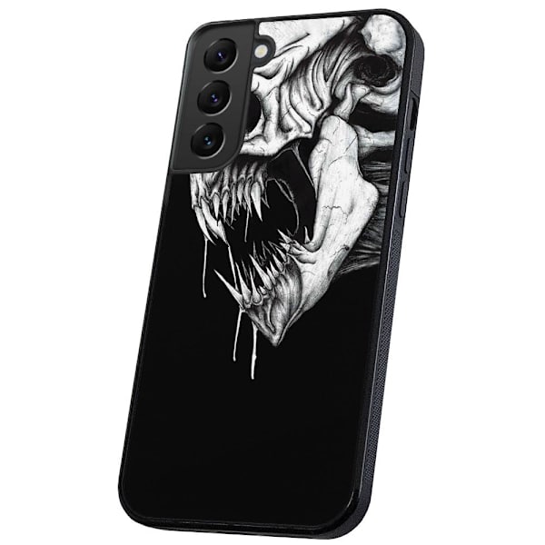 Samsung Galaxy S21 FE 5G - Deksel/Mobildeksel Dødningehode Monst Multicolor