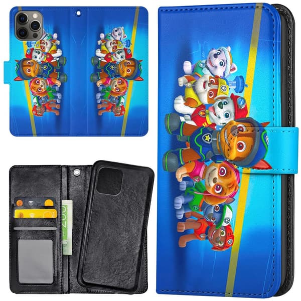 iPhone 13 Pro Max - Plånboksfodral/Skal Paw Patrol