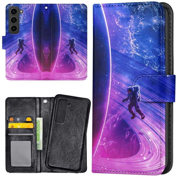 Samsung Galaxy S23 Plus - Plånboksfodral/Skal Space