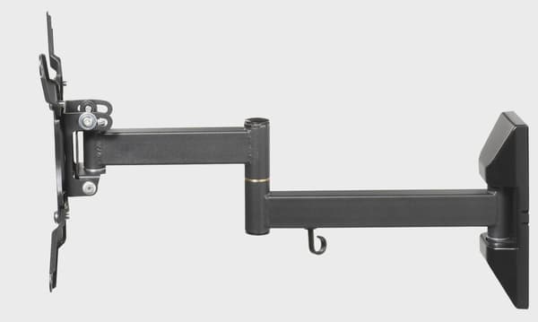 Vivanco 2-arm Vridbart väggfäste VESA 200/43"/25kg Svart