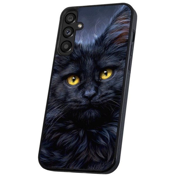 Samsung Galaxy A13 5G/A04s - Deksel/Mobildeksel Svart Katt