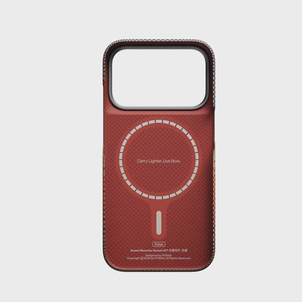 Pitaka Edge MagSafe Fodral iPhone 18 Pro/17 Pro Sunset