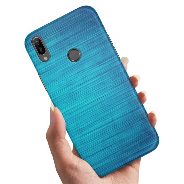 Huawei Y6 (2019) - Cover/Mobilcover Ridset Tekstur