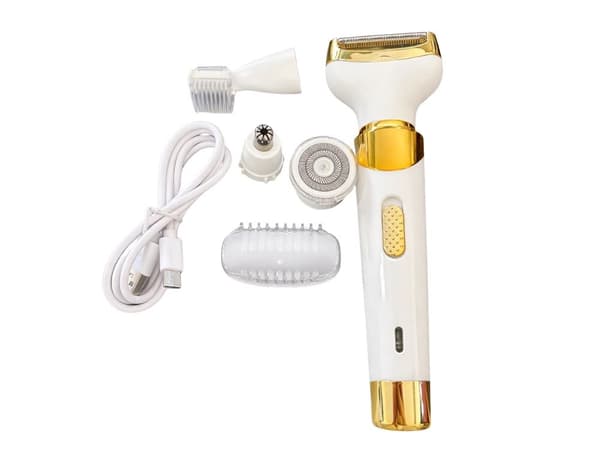 Epilator 4 i 1 kropp ben ansikte trimmer USB