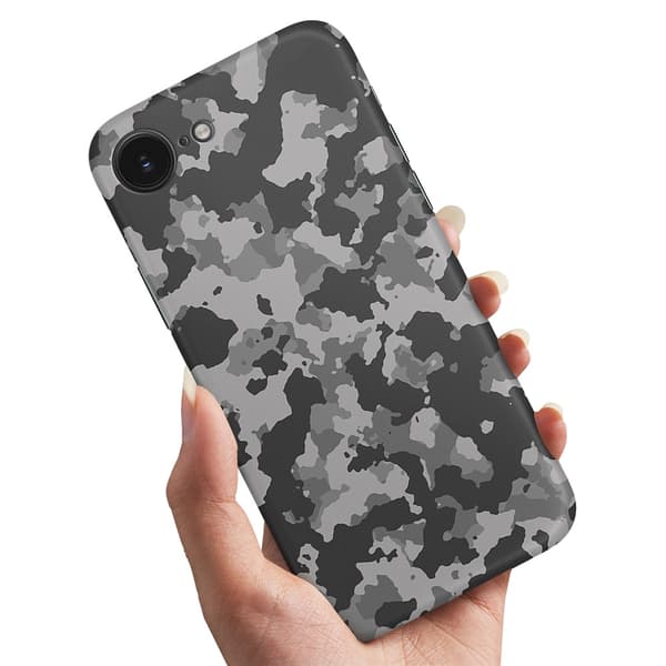 Deksel / Mobildeksel til iPhone 16e / 17e - Kamuflasje
