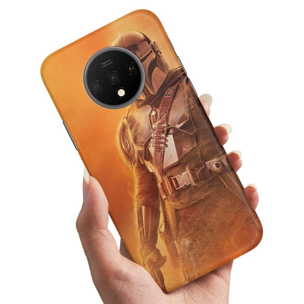OnePlus 7T - Cover/Mobilcover Mandalorian Star Wars