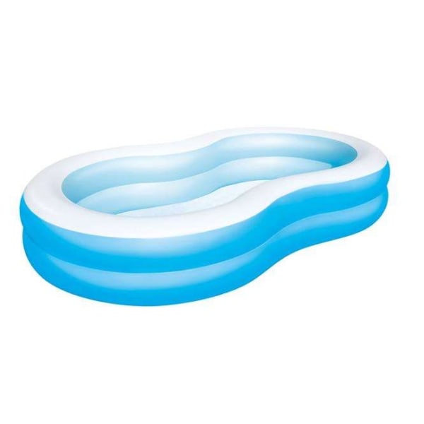 Oppustelig pool / svømmebassin - 262x157x46cm