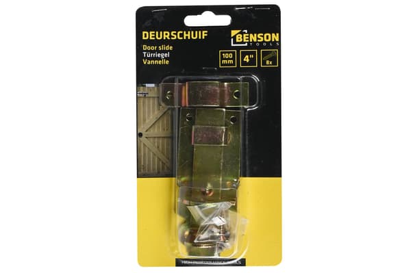 Dörrregel 4" 100 mm rak