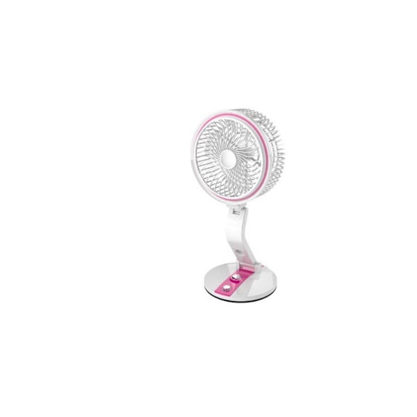 Trådlös Fläkt / Bordsfläkt - 18 cm Pink