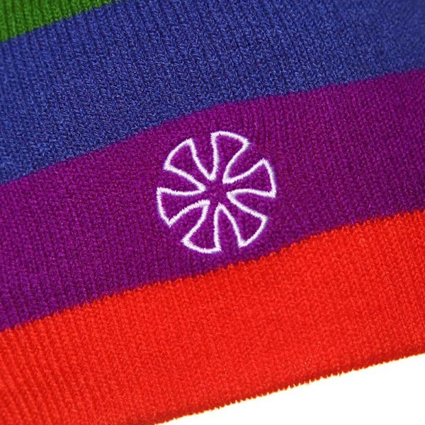 Mössa / Beanie - Regnbåge multifärg one size