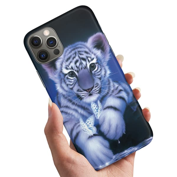 Deksel / Mobildeksel til iPhone 16 Pro - Tigerunge