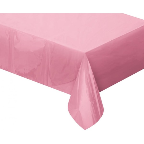 Metallisk Rosa Folie Bordsduk 137x183 cm