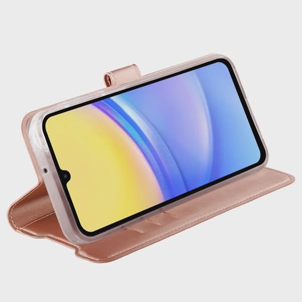 Vivanco Classic Plånboksfodral Galaxy A16 5G Rosa Guld