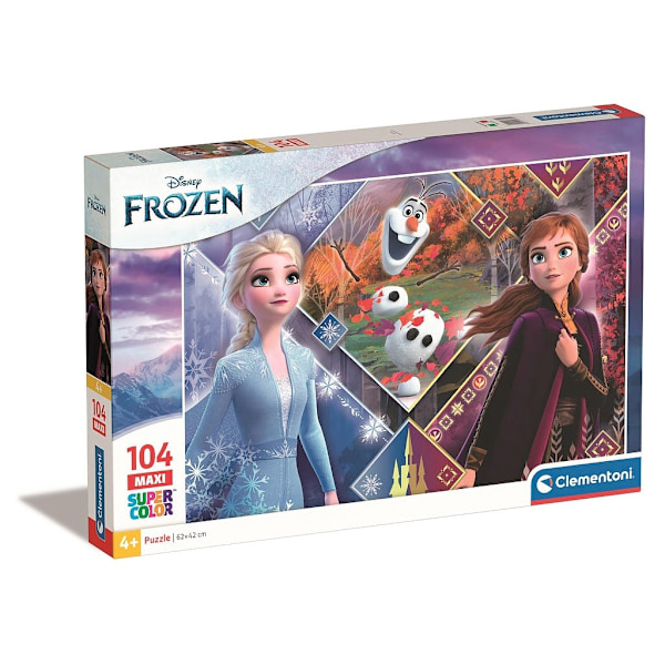 Disney Frozen - Vintermagi 104-delars maxi pussel
