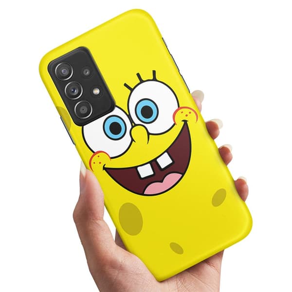 Deksel / Mobildeksel til Samsung Galaxy A52 / A52s 5G - Svampebob Multicolor