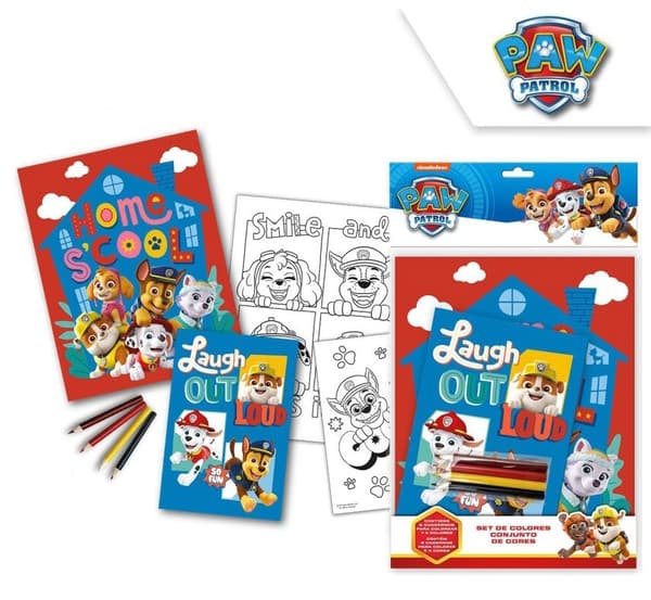 Målarset med Paw Patrol