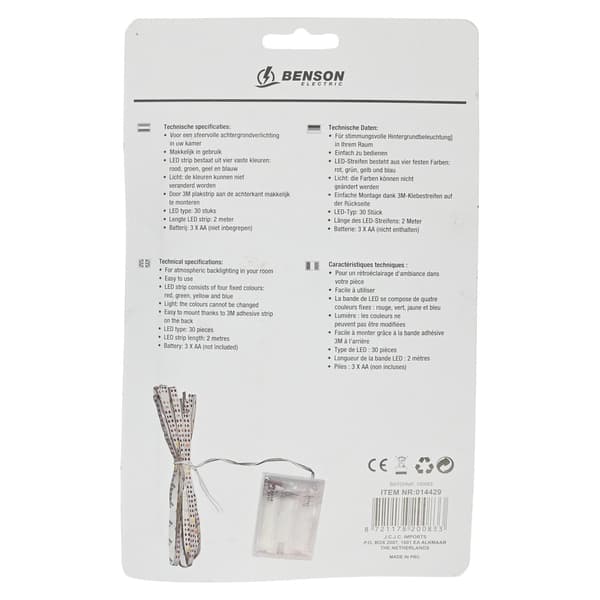 LED-list flexibel färg 2 m
