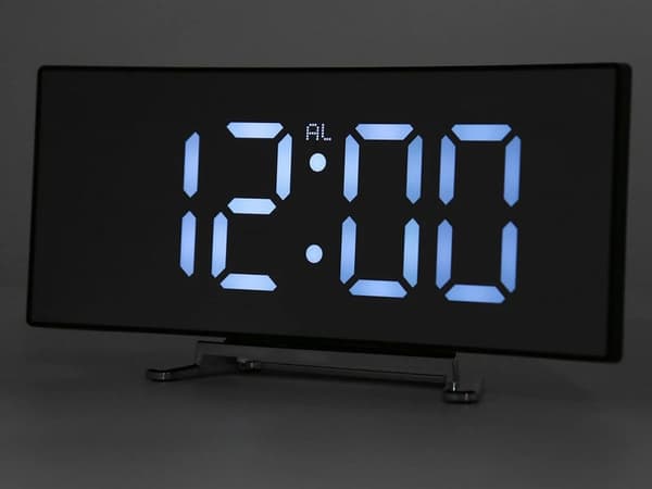 Väckarklocka - Digital med LCD & Termometer - Klocka