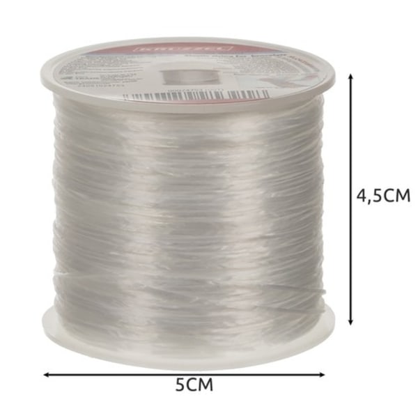 Elastisk Tråd - Smykkefremstilling - 40m
