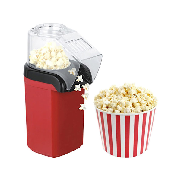Popcornmaskin 1200 W - Hetluft utan olja