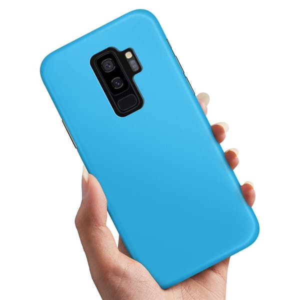 Cover / Mobilcover til Samsung Galaxy S9 Plus - Lysblå Light blue